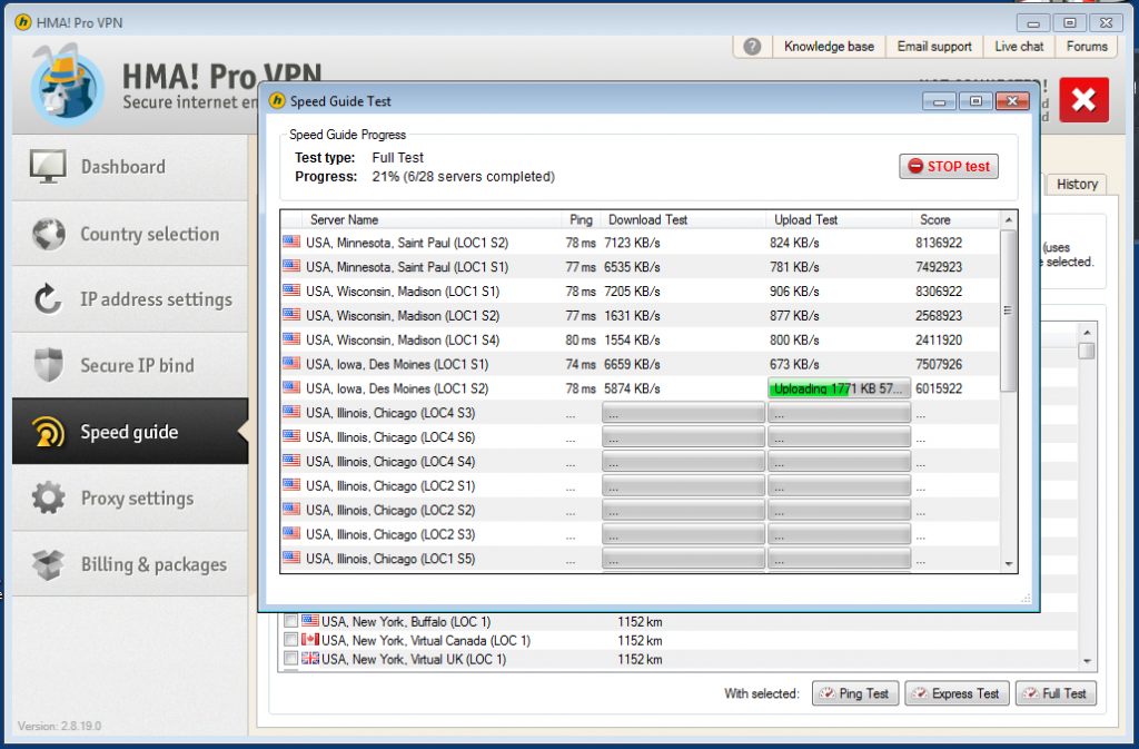 Windows Speed Guide Test
