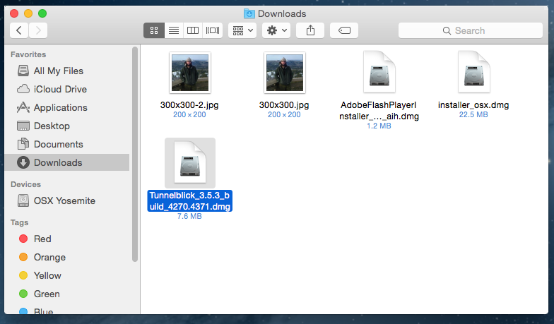 Tunnelblick .dmg file