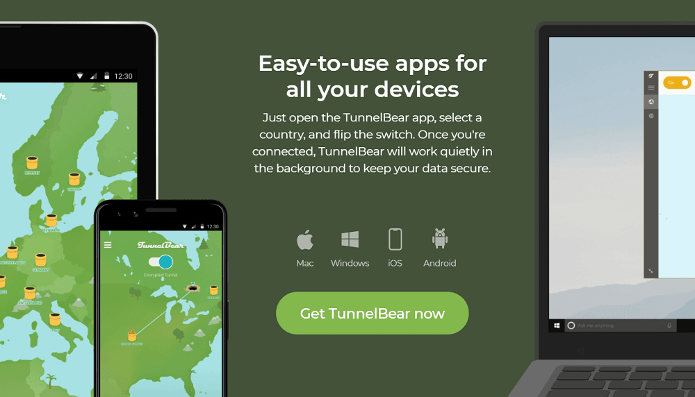 TunnelBear VPN Review 2023 - Is It Safe and Good? - TechNadu