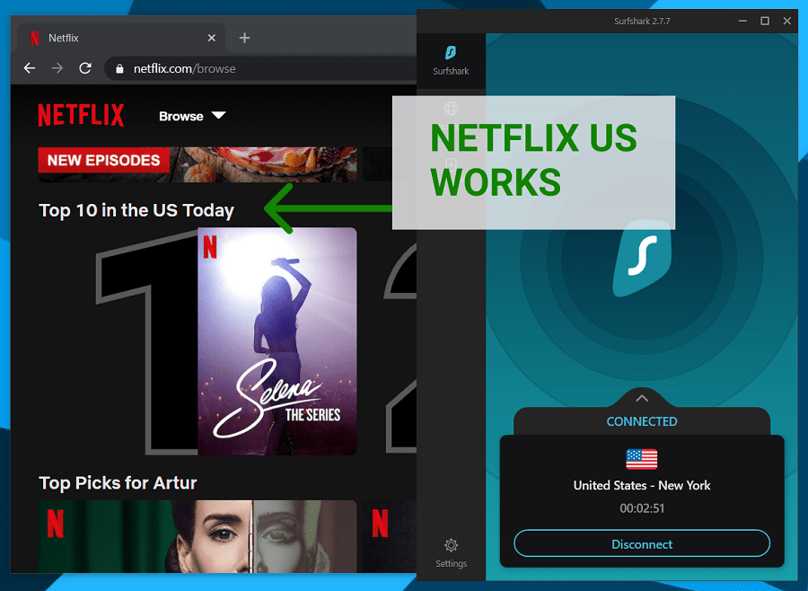 Surfshark Netflix