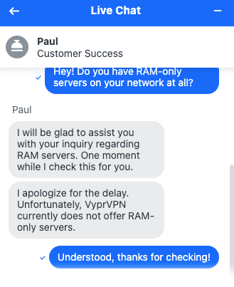 VyprVPN support